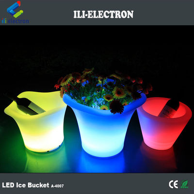 Sản phẩm nhựa có thể sạc lại led xô thùng băng chống nước không dây di động ngoài trời cho Party