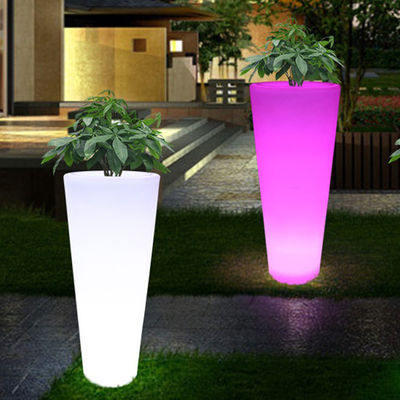 Triển lãm nồi hoa rực rỡ nồi cây vườn màu sắc rực rỡ nồi cây trồng nhựa đèn sàn cho bữa tiệc thuê