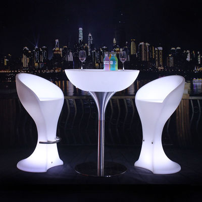 Không dây chiếu sáng bàn cocktail ghế điều khiển từ xa cho bữa tiệc