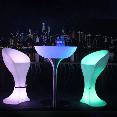 Không dây chiếu sáng bàn cocktail ghế điều khiển từ xa cho bữa tiệc