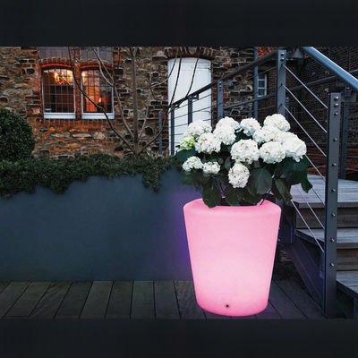 Máy điều khiển từ xa nhựa đèn LED chiếu sáng nồi hoa / máy trồng / xô băng