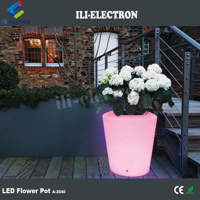 Máy điều khiển từ xa nhựa đèn LED chiếu sáng nồi hoa / máy trồng / xô băng