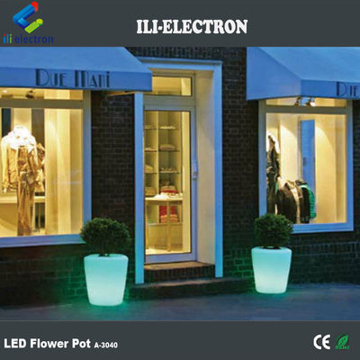 Máy điều khiển từ xa nhựa đèn LED chiếu sáng nồi hoa / máy trồng / xô băng