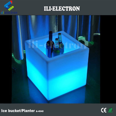 Đường PE nhựa chiếu sáng LED xô / LED nồi hoa / máy trồng hoa
