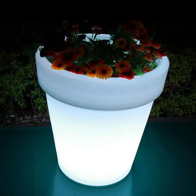 Máy trồng đèn LED sạc lại, Máy trồng ánh sáng ngoài trời tròn đổi màu