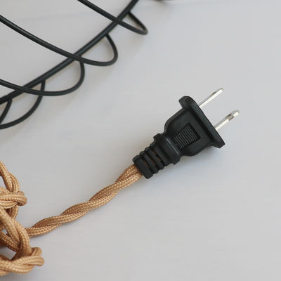 Vật liệu tre kiểu công nghiệp Đèn treo với cắm và chuyển đổi