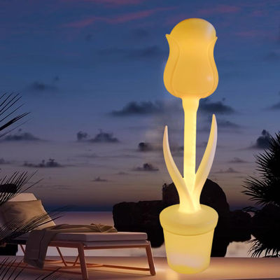 Đèn sàn hoa hoa tulip ngoài trời chống nước nhựa đứng 50000 giờ tuổi thọ