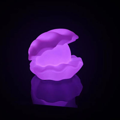 16 màu thay đổi đèn đêm không dây RGB đèn LED vỏ biển