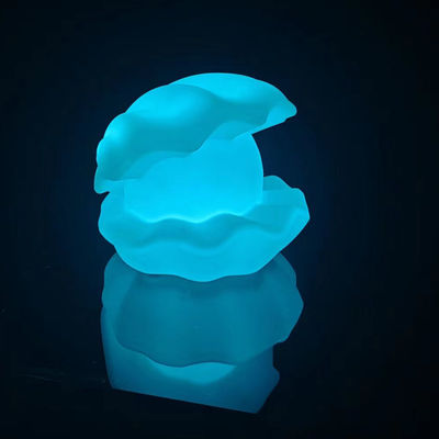 16 màu thay đổi đèn đêm không dây RGB đèn LED vỏ biển