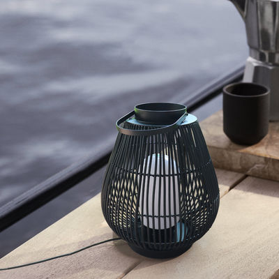 IP44 Đèn vườn rattan chống nước cho sàn cảnh quan ngoài trời
