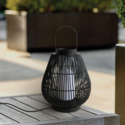 IP44 Đèn vườn rattan chống nước cho sàn cảnh quan ngoài trời