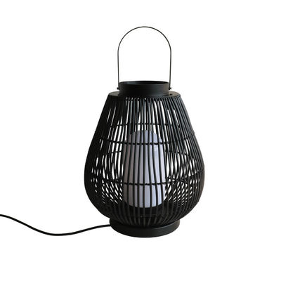 IP44 Đèn vườn rattan chống nước cho sàn cảnh quan ngoài trời