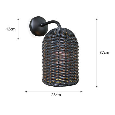 Bên ngoài chống nước sân hiên hành lang khách sạn tường Sconce đèn bên trong tường chiếu sáng
