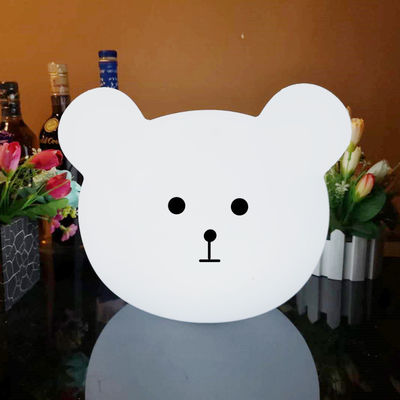 Mini Cute Bear Children Baby Indoor Decorative Portable LED Night Light Lamp Đèn sáng đêm