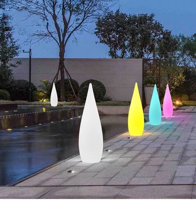 Ánh sáng nhựa đèn sàn Led cho trang trí bên ngoài vườn