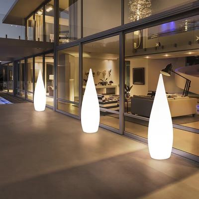 Ánh sáng nhựa đèn sàn Led cho trang trí bên ngoài vườn