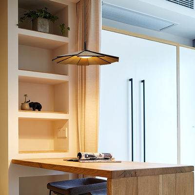 Chân treo nội thất chất lượng tốt treo gỗ phòng ngủ đèn rattan bóng đèn thủ công