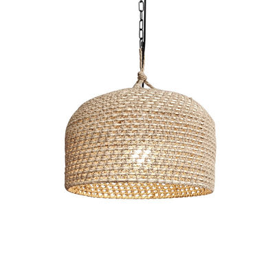 3500K Creative Rattan Pendant Light Switch Control Cho Phòng khách