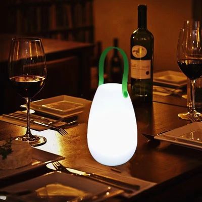 2700K CCT Đèn nhựa LED Đèn di động có thể sạc lại cho nhà hàng