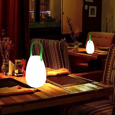 2700K CCT Đèn nhựa LED Đèn di động có thể sạc lại cho nhà hàng