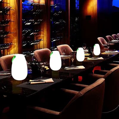 2700K CCT Đèn nhựa LED Đèn di động có thể sạc lại cho nhà hàng
