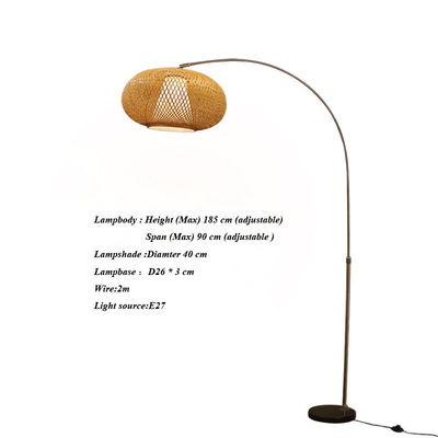 Điều khiển chuyển đổi đèn LED Rattan Rattan Light Shade