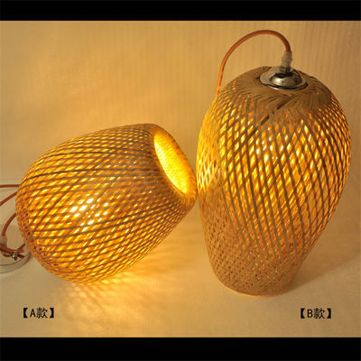Đèn đèn treo rattan 3 đầu tùy chỉnh với điều khiển công tắc