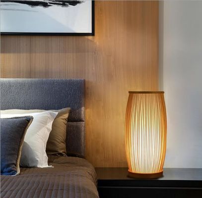 Vũ khí đèn bàn rattan, đèn bàn treo cho trang trí nội thất