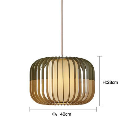 Nodic Rattan Pendant Light Chandelier Switch Control Cho trang trí nhà