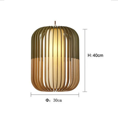 Nodic Rattan Pendant Light Chandelier Switch Control Cho trang trí nhà
