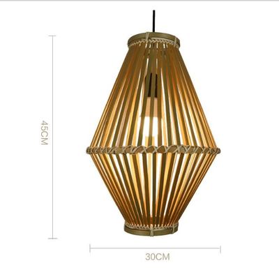 3500K Retro Cây treo dệt đèn treo cho phòng khách trong nhà