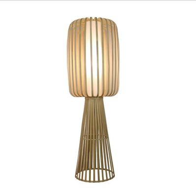 Bamboo Weaving Rattan Floor Lamp For Residential Teahouse Living Room Phòng khách nhà trà