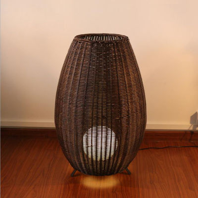 35cm/45cm/78cm/128cm chiều cao đèn đứng nghệ thuật đèn sàn rattan wicker