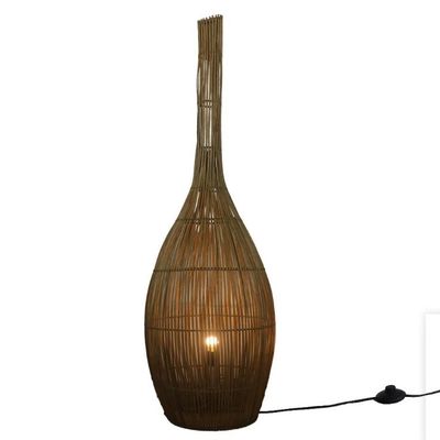 Đèn sàn rattan nghệ thuật 3500K Đèn cho phòng khách sạn Club