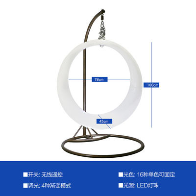 ghế trang trí sân hiên dẫn swing dẫn đèn vòng