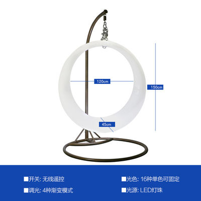 ghế trang trí sân hiên dẫn swing dẫn đèn vòng