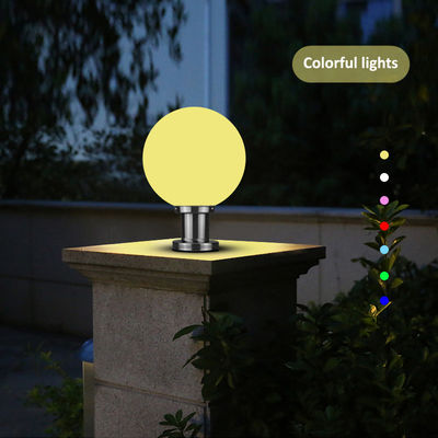 Ánh sáng bóng sáng chống nước năng lượng mặt trời với 20cm 25cm 30cm kích thước