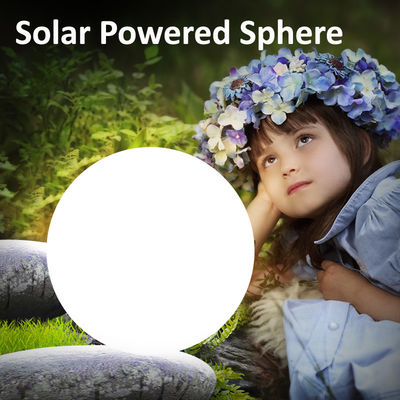 10&quot; 20&quot; 30&quot; LED Sphere phát sáng điều khiển từ xa năng lượng mặt trời cho Club Garden