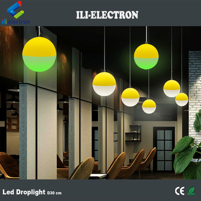điều khiển từ xa màu sắc trang trí đèn chùm nhựa