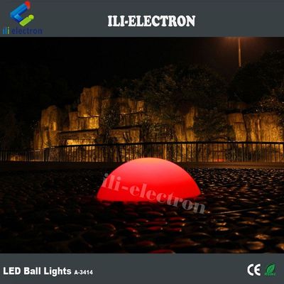Đèn bán cầu LED PE nhựa có thể sạc lại cho trang trí Giáng sinh