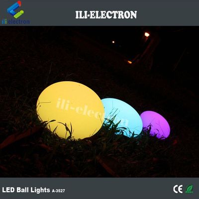 Không thấm nước nhựa LED bóng bóng sáng tùy chỉnh màu sắc