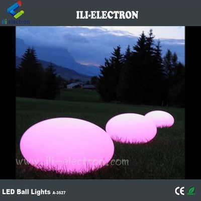 Không thấm nước nhựa LED bóng bóng sáng tùy chỉnh màu sắc