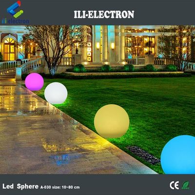 Không thấm nước nhựa LED bóng bóng sáng tùy chỉnh màu sắc