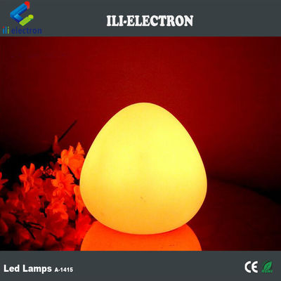 Ánh sáng đêm màu sắc hình trứng đèn LED không dây với điều khiển từ xa