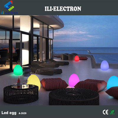 Đèn bàn ngoài trời IP65 hình trứng với điều khiển từ xa có thể sạc lại