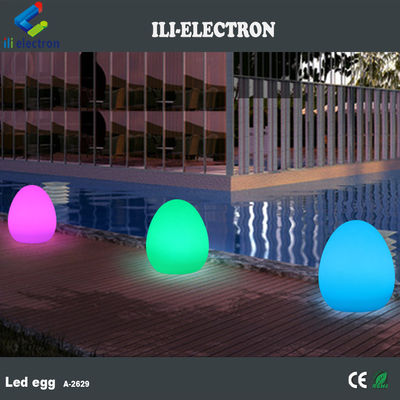 Đèn bàn ngoài trời IP65 hình trứng với điều khiển từ xa có thể sạc lại