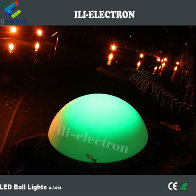 ánh sáng trang trí LED nhựa màu không thấm nước bán tròn