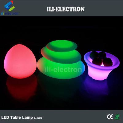 Phong cách PE Nhựa hồ bơi Đèn sáng sạc cho trang trí ngoài trời