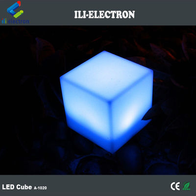 Điều khiển từ xa chống nước màu nhựa LED hình khối ánh sáng