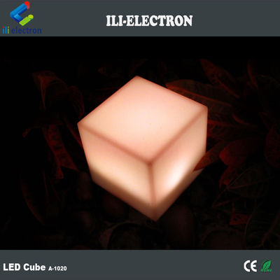 Điều khiển từ xa chống nước màu nhựa LED hình khối ánh sáng